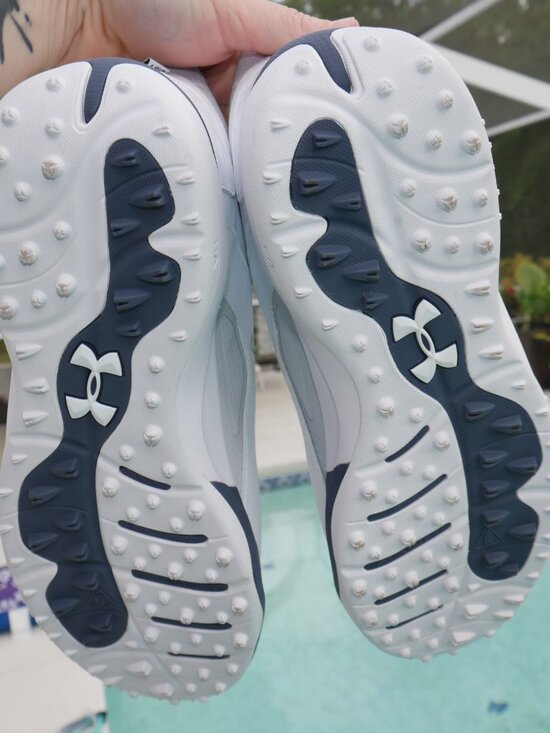 NEW Under Armour Drive Pro Spikeless BOA Wide 2E Golf Shoes Size 10.5 Waterproof main image 4